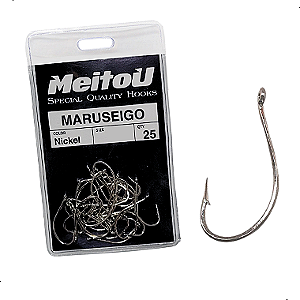 Anzol Meitou Maruseigo Cartela 25pçs