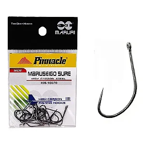 Anzol Pinnacle Maruseigo Sure Sem Fisga Cart. 20pçs - Maruri