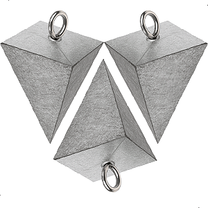 Chumbada Pirâmide Pesca Praia Cartela Summer - Diversos Tamanhos