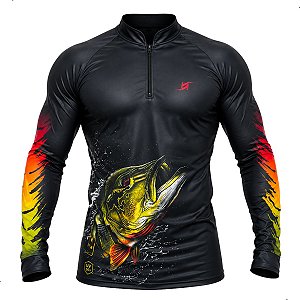 Camisa De Pesca UV50+ Azama Tucunaré 02