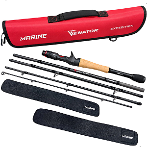 Vara Para Carretilha Venator Expedition 5 Partes Marine