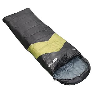 Saco de Dormir Viper 5°C a 12ºC Preto e Verde NTK