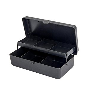 Estojo Para Pesca Organizador Mini box Com bandeja Articulada Summer