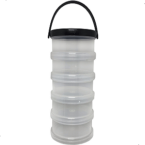 Estojo Para Pesca Organizador Porta Treco 5 Divisórias