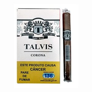 Charuto Talvis Corona Tradicional (Natural) - com 5 unid.