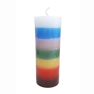 Vela Votiva (7 dias) feita de 100% de parafina pura - Sete Linhas - 260gr