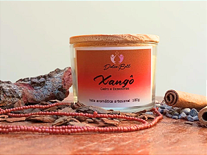 Vela Xangô - Cedro e Especiarias 100g