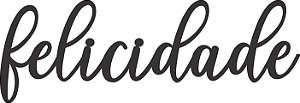 Lettering Felicidade