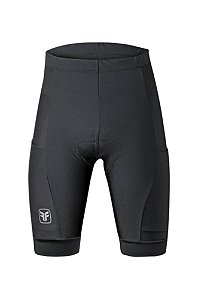 Bermuda Ciclismo Free Force Basic Masculina Preta