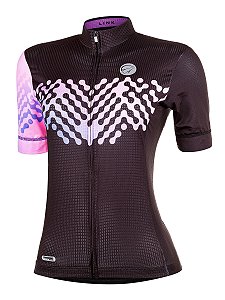 Camisa Ciclismo Mauro Ribeiro Link Feminina Preta