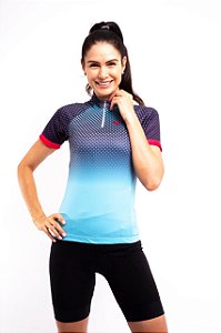 Camisa Ciclismo Scape Celestial Feminina Azul
