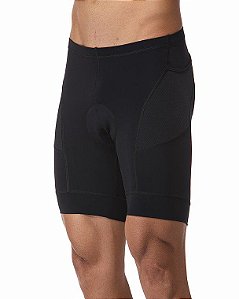 Bermuda Ciclismo Z Nine Vitality Masculina Preta