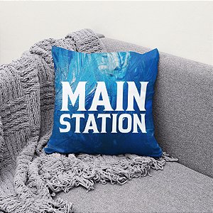 Almofada Decorativa Personalizada Main Station