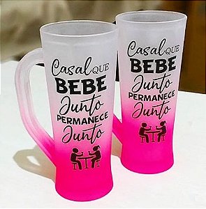 CANECA SLIM DEGRADE  PERSONALIZADA 400ml