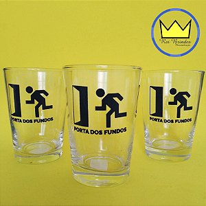 CALDERETA DE CHOPP VIDRO 300ML - IMPRESSÃO EM UMA COR