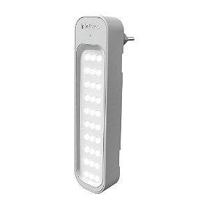 Luminaria De Emergência Intelbras Autonôma Lea 150 Branca Cor Branco 110V/220V