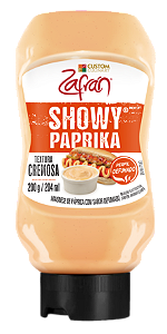 Maionese Showy Paprika® Custom Culinary® Zafrán® | Frasco 200g - Caixa com 10 unidades