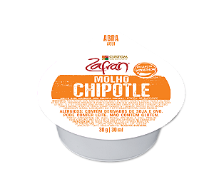 Molho Chipotle Zafrán Blister 30g - Caixa com 96 unidades