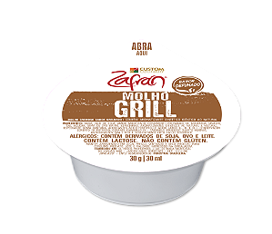 Molho Grill Zafrán Blister 30g - Caixa com 96 unidades