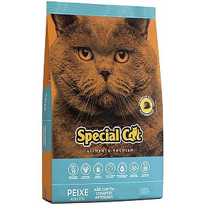 Ração Special Cat Premium Peixe para Gatos Adultos - 20kg
