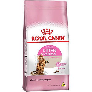 Ração Royal Canin Feline Health Nutrition Kitten Sterilised - 1,5kg