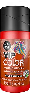 Máscara Pigmentante Vip Color Entardecer de Verão ( Ruivo Alaranjado) 150ml