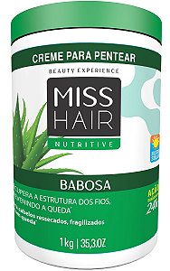 CREME PARA PENTEAR - MISS HAIR - BABOSA COND 1KG