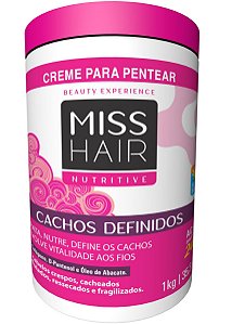 CREME DE HIDRATACAO INTENSIVA - MISS HAIR - CACHOS DEFINIDOS COND 1KG