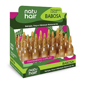 Ampola de Tratamento Capilar Babosa Natuhair 10ml - (Unidade)