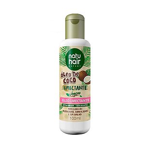 Óleo de Coco Umectante Vegano NatuHair 100ml