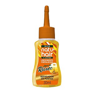 Reparador de Pontas Óleo de Rícino NatuHair SOS 30ml