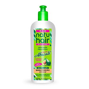 Manutenção Intensiva Óleo de Abacate SOS NatuHair 300ml