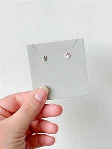 Brinco mini mão de Fátima