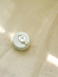 PINGENTE MEDALHA PALAVRA FÉ