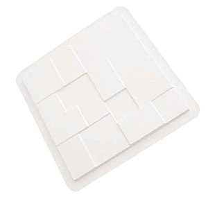 Forma 04 - Plástico Especial 1,6mm Gesso/Cimento - Geometrico 39 x 39 cm