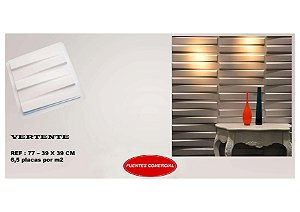 Forma 77 - Plástico Especial 1,6mm Gesso/Cimento - Vertente 39 x 39 cm
