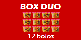 Degustação BOX DUO - 12 Bolos de Caneca