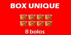 Degustação BOX UNIQUE - 8 Bolos de Caneca
