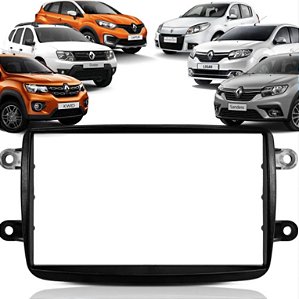 Moldura 2din Duster, Sandero, Logan, Captur, Kwid