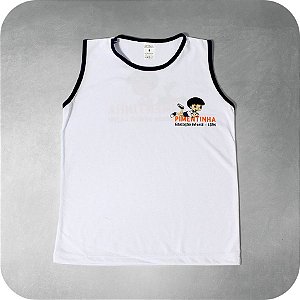 Camiseta Tradicional Branca - Colégio Pimentinha