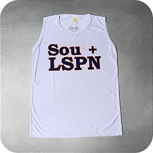 Camiseta Manga Músculo Branca - LSNP
