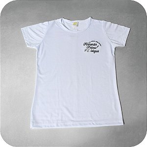 Camiseta Baby-Look Branca - Fernandes Palma
