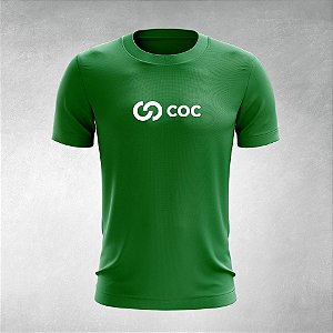 Camiseta Verde Folha - Rede Única - COC