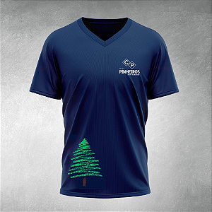 Camiseta Azul Marinho - Colégio Pinheiros Ensino Fundamental