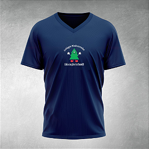 Camiseta Azul Marinho - Colégio Pinheirinho Educação Infantil
