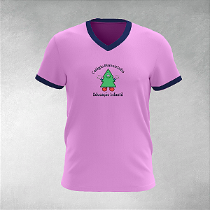 Camiseta Rosa - Colégio Pinheirinhos