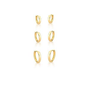 Trio Argola Lisa