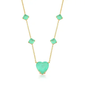 Colar Turmalina Heart