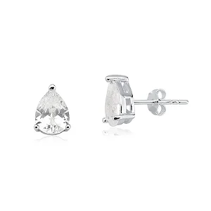 Brinco Gota Prata 925