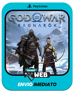 God of War Ragnarök - PS4 - Edição Padrão - Mídia Digital